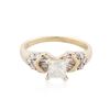 Image 1 : 14KT Yellow Gold 1.27 ctw Diamond Ring