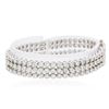 Image 1 : 14KT White Gold 6.54 ctw Diamond Bracelet