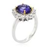 Image 3 : 14KT Two-Tone Gold 2.51 ctw Tanzanite and Diamond Ring