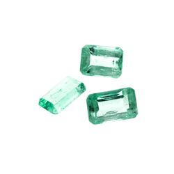 2.61 cts. Natural Emerald Cut Emerald Parcel