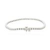 Image 2 : 14KT White Gold 2.37 ctw Diamond Bracelet