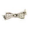 Image 2 : 18KT White Gold 3.66 ctw Diamond Brooch