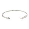 Image 3 : 14KT White Gold 0.82 ctw Diamond Bangle Bracelet