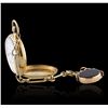 Image 5 : 18KT Yellow Gold JW Benson Watchmaker Pocketwatch
