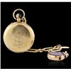 Image 6 : 18KT Yellow Gold JW Benson Watchmaker Pocketwatch