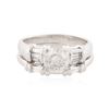 Image 1 : Platinum 2.00 ctw Diamond Ring Wedding Set