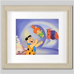 Fred Tossing Pebbles by Hanna-Barbera