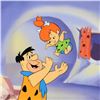 Image 2 : Fred Tossing Pebbles by Hanna-Barbera