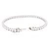 Image 3 : 18KT White Gold 9.04 ctw Diamond Tennis Bracelet