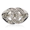 Image 1 : 14KT White Gold 0.50 ctw Diamond Ring