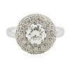 Image 1 : 14KT White Gold GIA Certified 1.96 ctw Diamond Ring