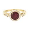 Image 1 : 14KT Yellow Gold 0.94 ctw Ruby and Diamond Ring