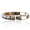 Image 3 : 14KT Yellow Gold Pearl Bangle