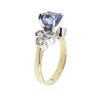 Image 3 : 14KT Yellow Gold 2.85 ctw Sapphire and Diamond Ring