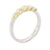 Image 3 : 14KT Two-Tone Gold 0.50 ctw Diamond Ring