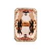 Image 1 : 14KT Rose Gold GIA Certified 52.72 ctw Morganite and Diamond Ring