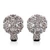 Image 1 : 14KT White Gold 1.31 ctw Diamond Earrings