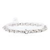 Image 2 : 14KT White Gold 1.01 ctw Diamond Bracelet