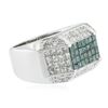 Image 2 : 14KT White Gold 3.33 ctw Diamond Ring