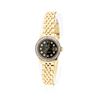 Image 1 : Ladies Rolex 18KT Yellow Gold Diamond DateJust Wristwatch