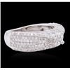 Image 2 : 14KT White Gold 1.25 ctw Diamond Ring