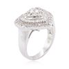 Image 3 : 14KT White Gold 1.80 ctw Diamond Ring