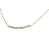 Image 3 : 14KT Yellow Gold 0.84 ctw Diamond Necklace