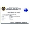 Image 2 : 6.5 ctw. Round Cabochon Cut Tanzanite