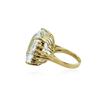 Image 3 : 14KT Yellow Gold GIA Certified 33.51 ctw Aquamarine and Diamond Ring
