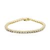 Image 1 : 14KT Yellow Gold 4.94 ctw Diamond Bracelet