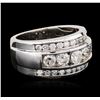 Image 2 : 14KT White Gold 2.52 ctw Diamond Ring