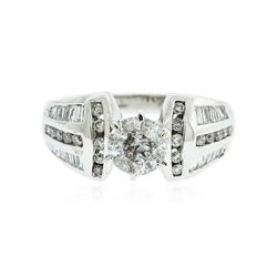 14KT White Gold 1.77 ctw Diamond Ring