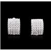 Image 1 : 14KT White Gold 2.34 ctw Diamond Earrings