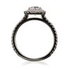 Image 3 : 14KT White Gold 1.56 ctw Diamond Ring