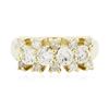 Image 1 : 14KT Yellow Gold 1.28 ctw Diamond Ring