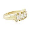 Image 2 : 14KT Yellow Gold 1.28 ctw Diamond Ring