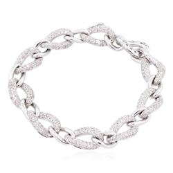 14KT White Gold 2.16 ctw Diamond Bracelet