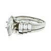 Image 2 : 14KT White Gold EGL Certified 1.70 ctw Diamond Ring