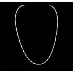 14KT White Gold 5.67 ctw Diamond Necklace