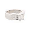 Image 2 : 14KT White Gold 1.92 ctw Diamond Ring
