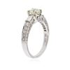 Image 3 : 18KT White Gold 1.65 ctw Diamond Ring