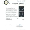 Image 3 : 14KT White Gold 28.00 ctw Tanzanite and Diamond Necklace