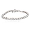 Image 1 : 14KT White Gold 2.89 ctw Diamond Tennis  Bracelet