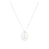 Image 1 : 14KT White Gold 1.64 ctw Diamond Pendant With Chain