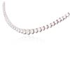 Image 3 : 18KT White Gold 9.34 ctw Diamond Necklace