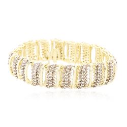 10KT Yellow Gold 8.31 ctw Diamond Bracelet