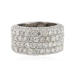 18KT White Gold 5.63 ctw Diamond Ring