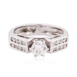 14KT White Gold 0.75 ctw Diamond Ring