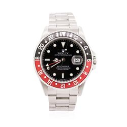 Gents Rolex Stainless Steel Date GMT-Master II Wristwatch