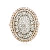 Image 1 : 14KT Rose Gold 1.43 ctw Diamond Ring